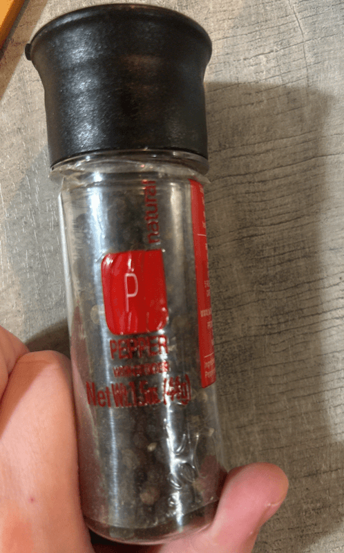 Natural Herbs And Spices Pepper With Grinder