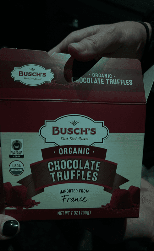 Busch'S Organic Chocolate Truffles