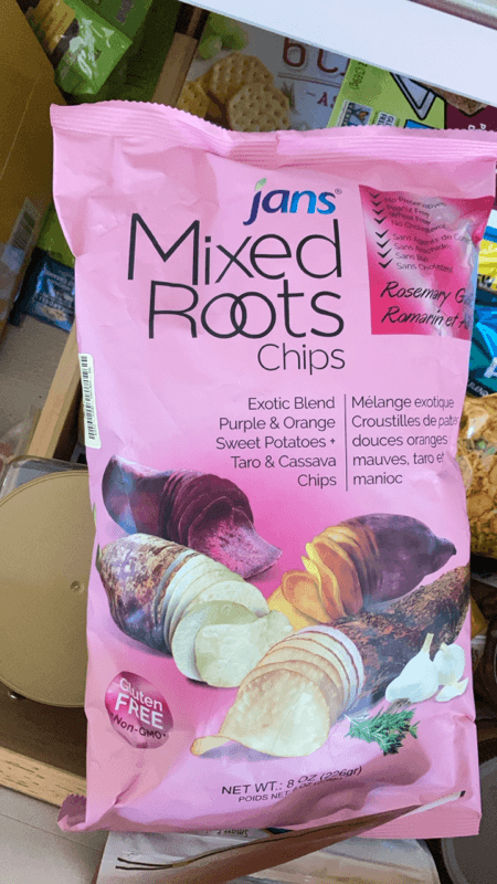 Jans Mixed Roots Chips Rosemary Garlic