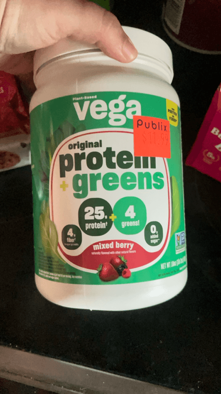 Vega Original Protein + Greens Mixed Berry