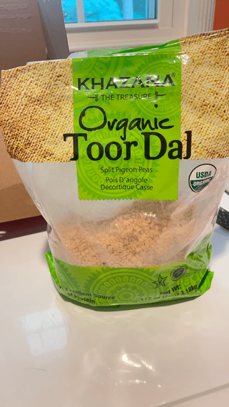 Khazana Organic Toor Dal Split Pigeon Peas