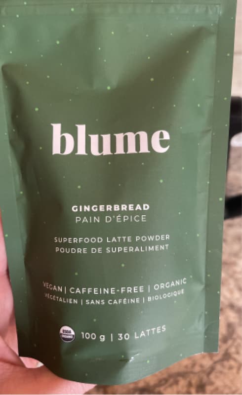 Blume Gingerbread Superfood Latte Powder