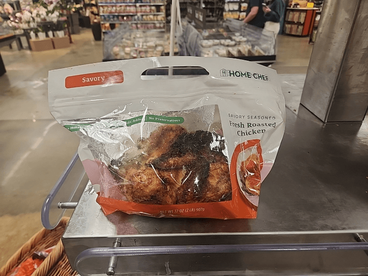 Home Chef Savory Seasoned Fresh Roasted Chicken