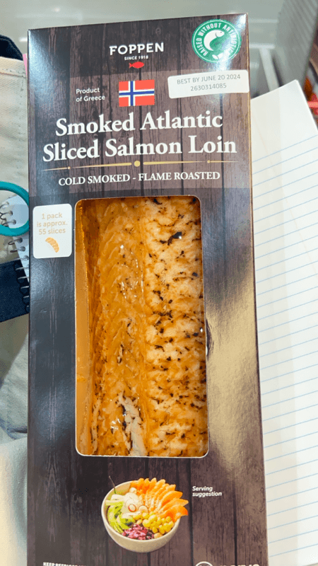 Foppen Smoked Atlantic Sliced Salmon Loin
