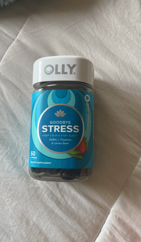 Olly Goodbye Stress Gummies With Gaba, L-Theanine & Lemon Balm