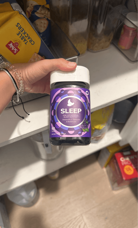 Olly Sleep Gummy For Occasional Sleep Support Blackberry Zen
