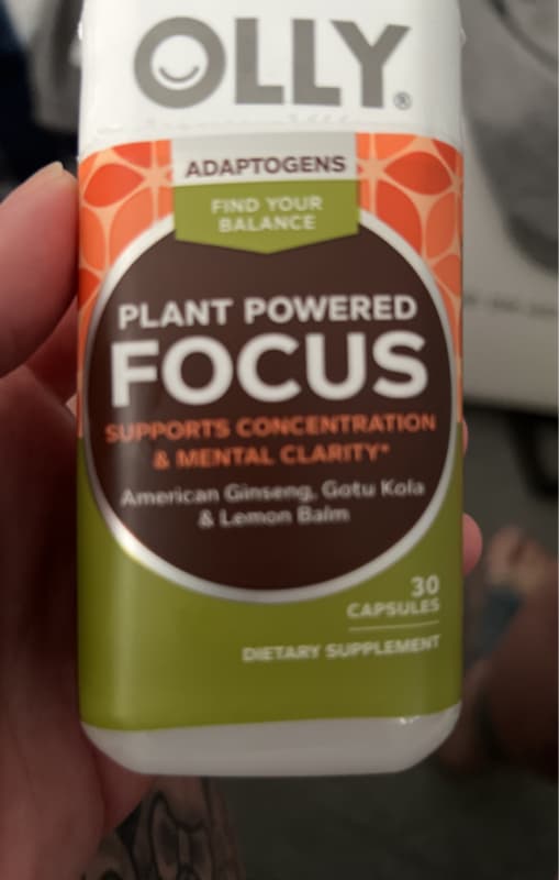 Olly Plant Powered Focus Adaptogens