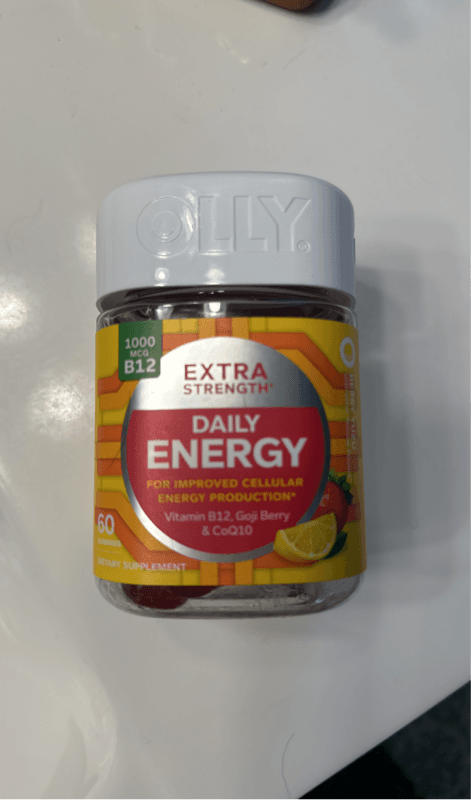 Olly Extra Strength Daily Energy Berry Yuzu