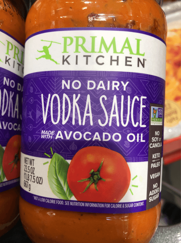 Primal Kitchen No Dairy Vodka Sauce
