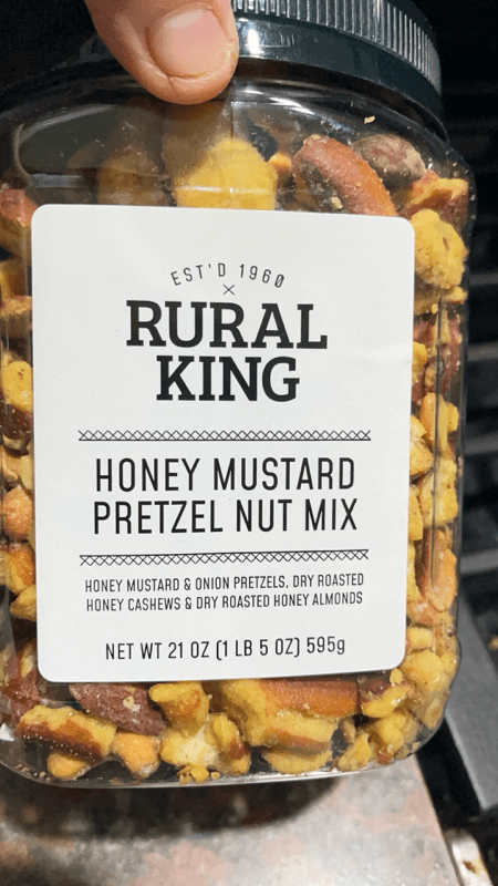 Rural King Honey Mustard Pretzel Nut Mix