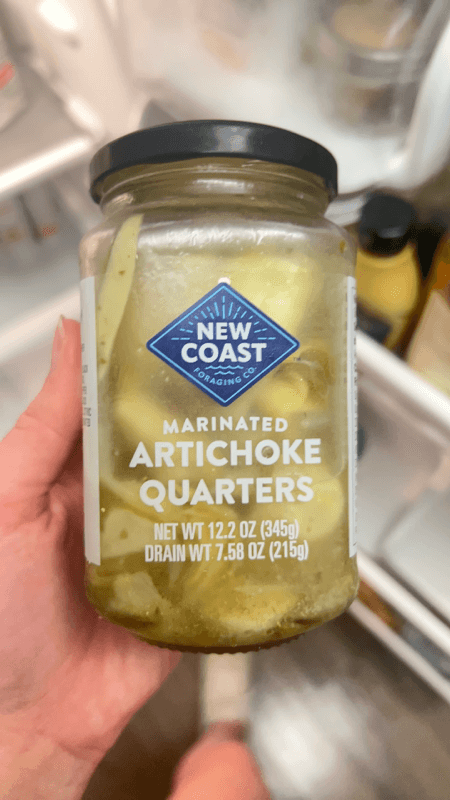 New Coast Foraging Co. Marinated Artichoke Quarters