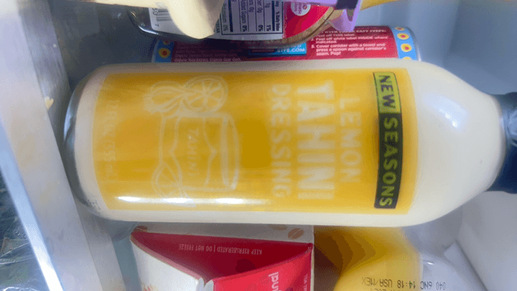 New Seasons Lemon Tahini Dressing