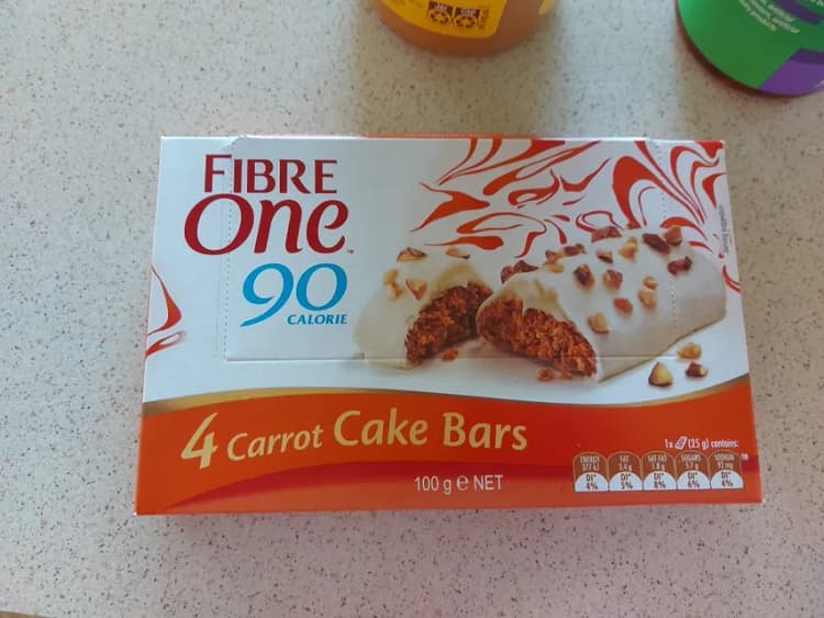 Fibre One 90 Calorie 4 Carrot Cake Bars