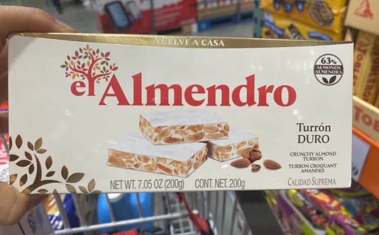 El Almendro Crunchy Almond Turron