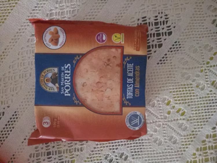 San Martin De Porres Tortas De Aceite Con Almendras