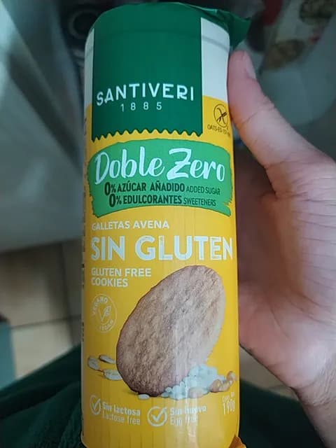 Santiveri Doble Zero Gluten Free Cookies