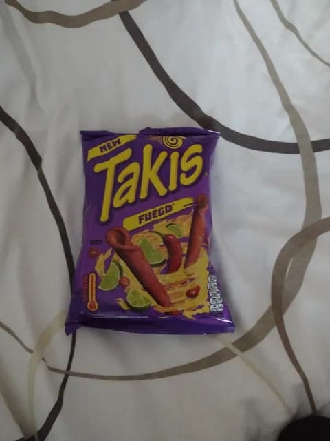 Takis Fuego Chilli And Lime Flavour Fried Corn Snack