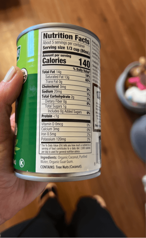 Fresh Thyme Organic Coconut Milk, Unsweetened