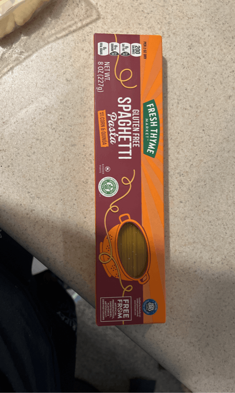 Fresh Thyme Market Gluten Free Spaghetti Pasta