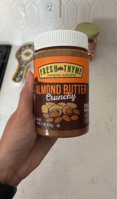 Fresh Thyme Crunchy Almond Butter