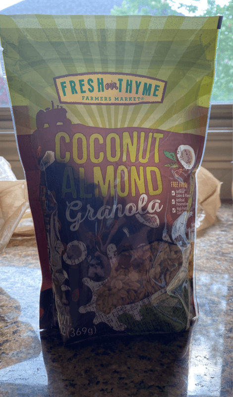 Fresh Thyme Coconut Almond Granola
