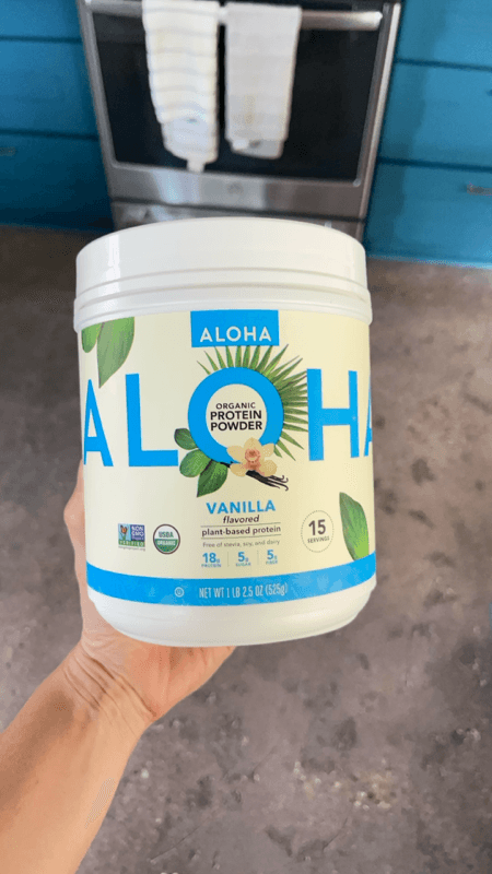 Aloha Organic Plant-Based Protein Powder Vanilla