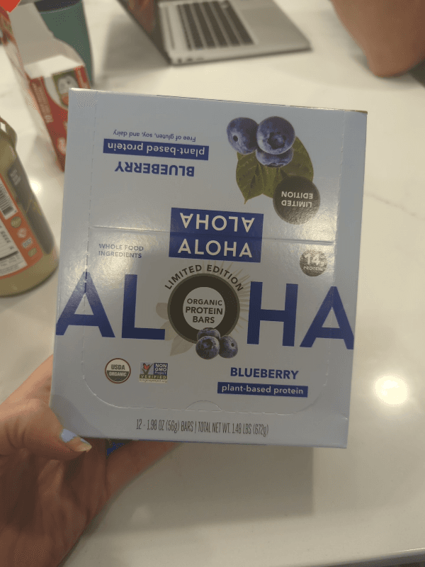 Aloha Blueberry Protein Bars