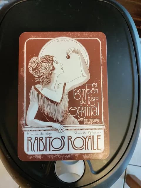 Rabitos Royale Original Chocolate Fig Bonbon