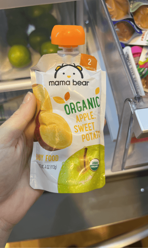 Mama Bear Organic Apple, Sweet Potato Baby Food