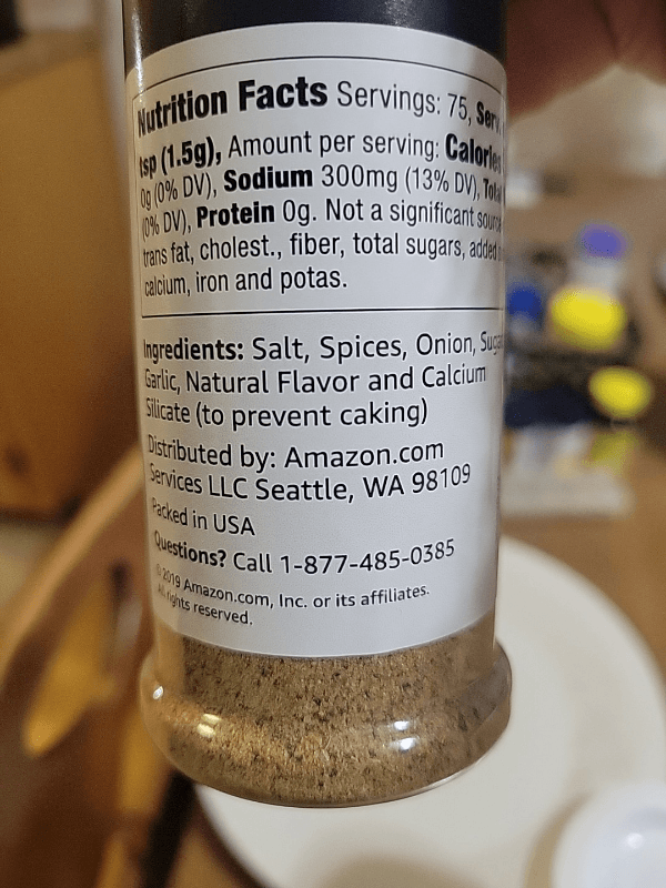 Happy Belly Fajita Seasoning