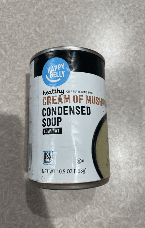 Happy Belly Cream Of Mushroom Condensed Soup