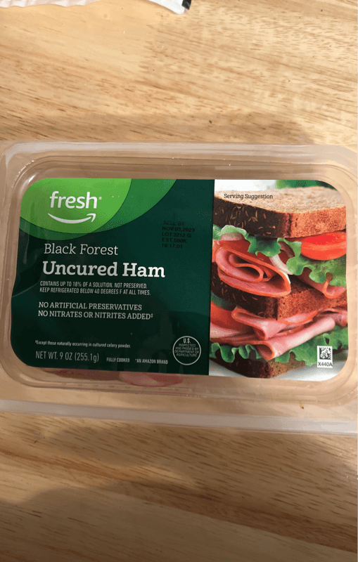 Fresh Brand Black Forest Uncured Ham