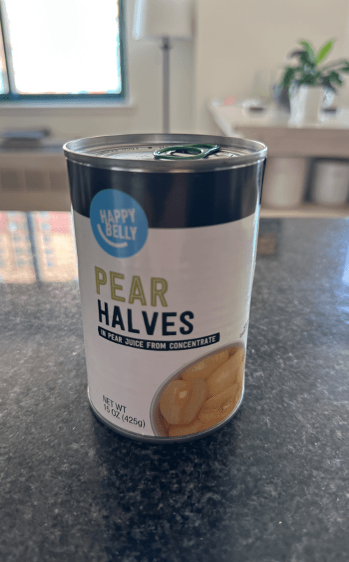 Happy Belly Pear Halves