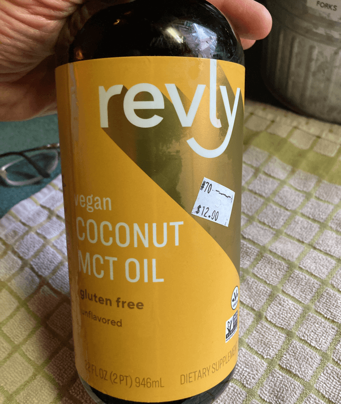 Revly Gluten Free Vegan Coconut Mct Oil