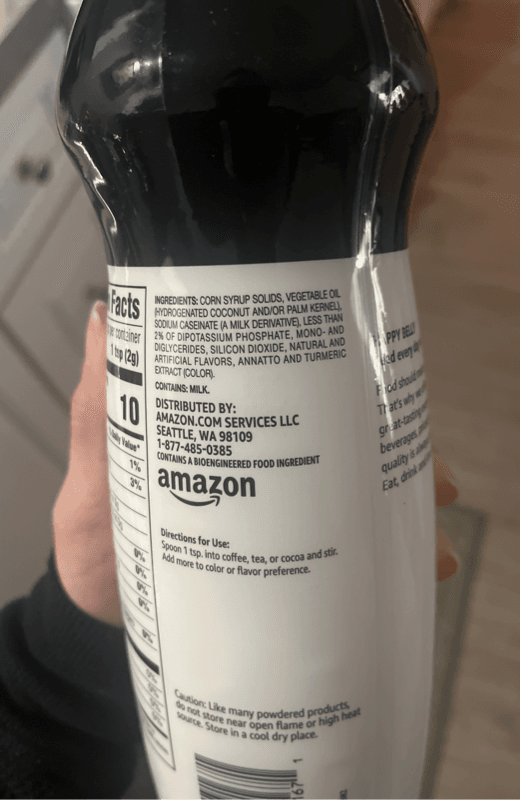Happy Belly Non-Dairy Original Coffee Creamer