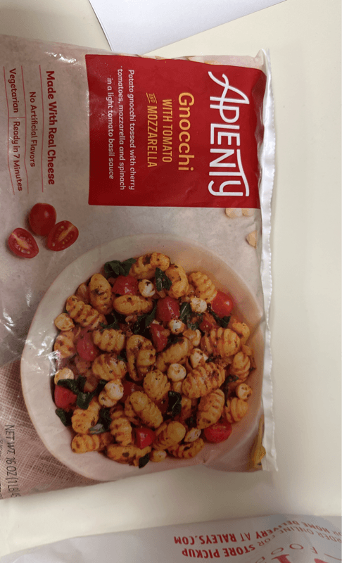 Aplenty Gnocchi With Tomato And Mozzarella