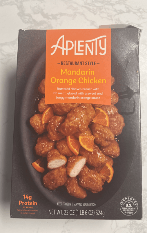 Aplenty Restaurant Style Mandarin Orange Chicken