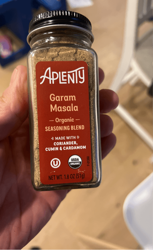 Aplenty Garam Masala Organic Seasoning Blend