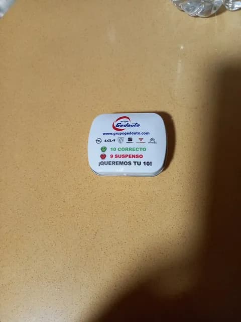 Grupo Gedauto Candies Compressed With Sweeteners