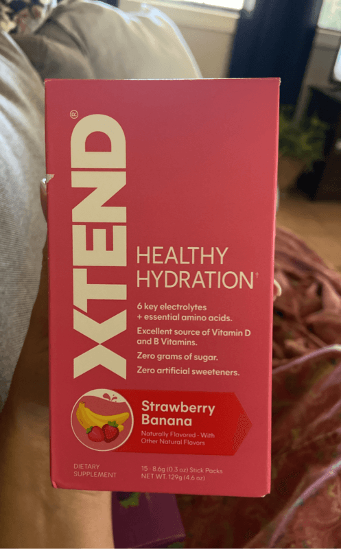 Xtend Healthy Hydration Strawberry Banana Dietary Supplement