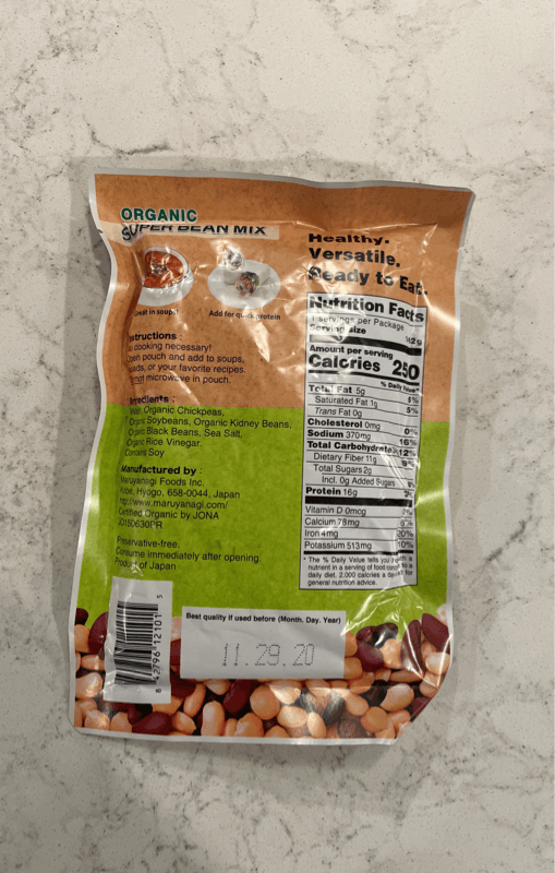 Eat More Beans Organic Fully Cooked Super Bean Mix Ready To Mix
