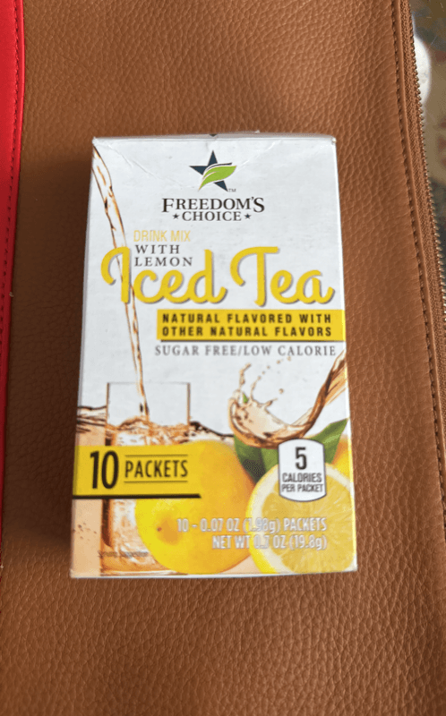 Freedom'S Choice Iced Tea Drink Mix With Lemon