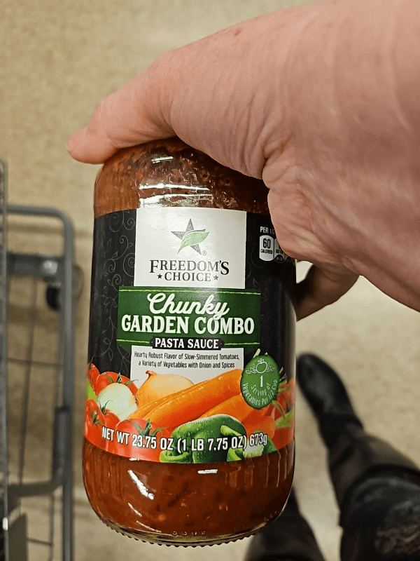 Freedom'S Choice Chunky Garden Combo Pasta Sauce