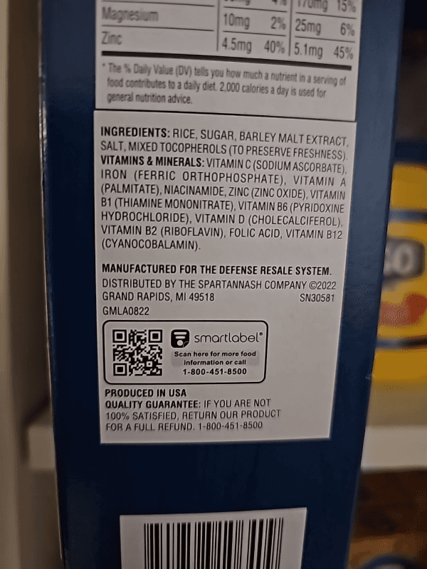Freedom'S Choice Crisp Rice Toasted Rice Cereal