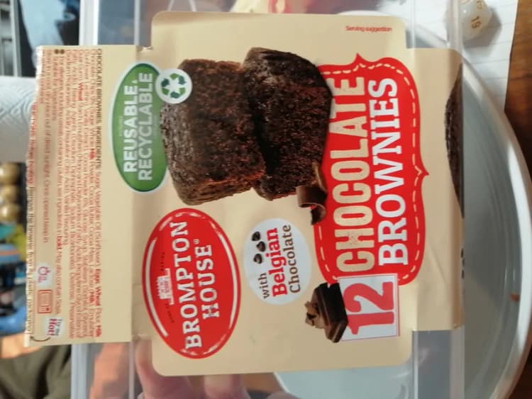 Brompton House 12 Chocolate Brownies