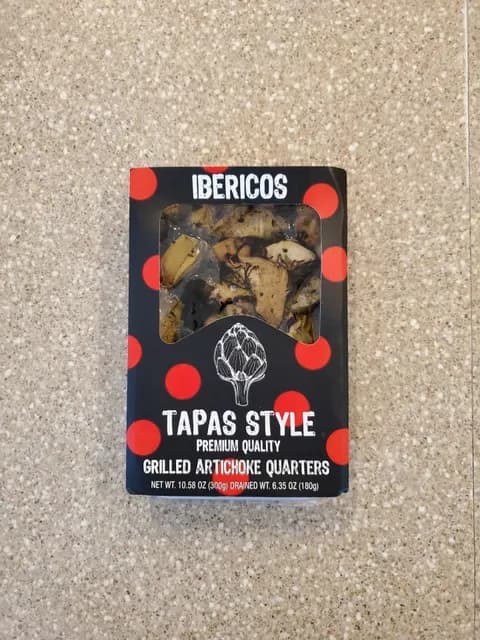 Ibericos Tapas Style Grilled Artichoke Quarters