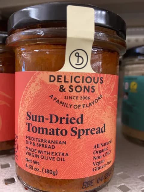 Delicious & Sons Sun-Dried Tomato Spread
