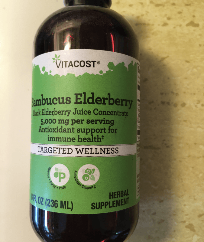 Vitacost Sambucus Elderberry Ultra Concentrated Black Elderberry Extract