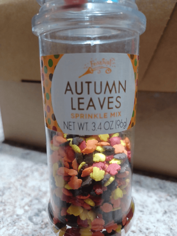 Festival Autumn Leaves Sprinkle Mix