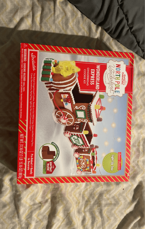 Crafty Cooking Kits North Pole Wonderland Collection Wonderland Express Gingerbread Cookie Kit